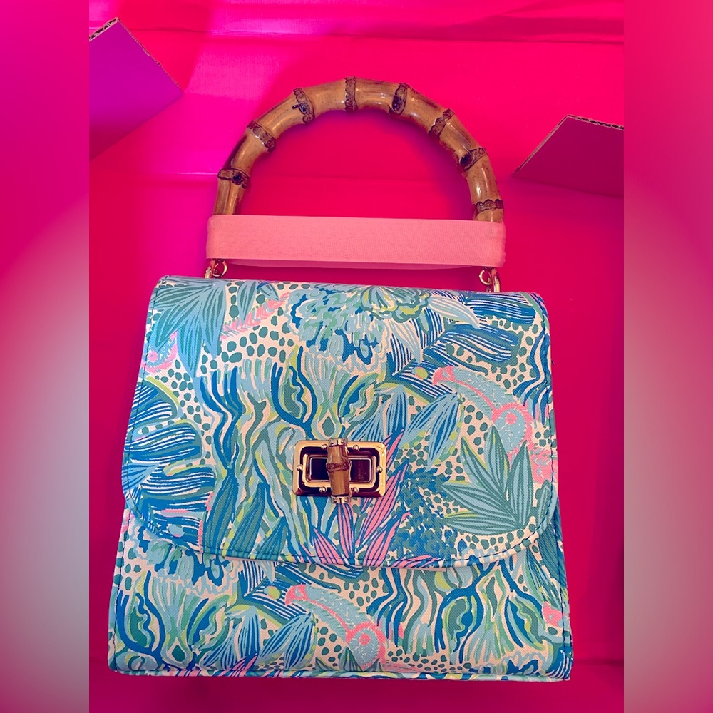 NWT Lilly Pulitzer top handle bag